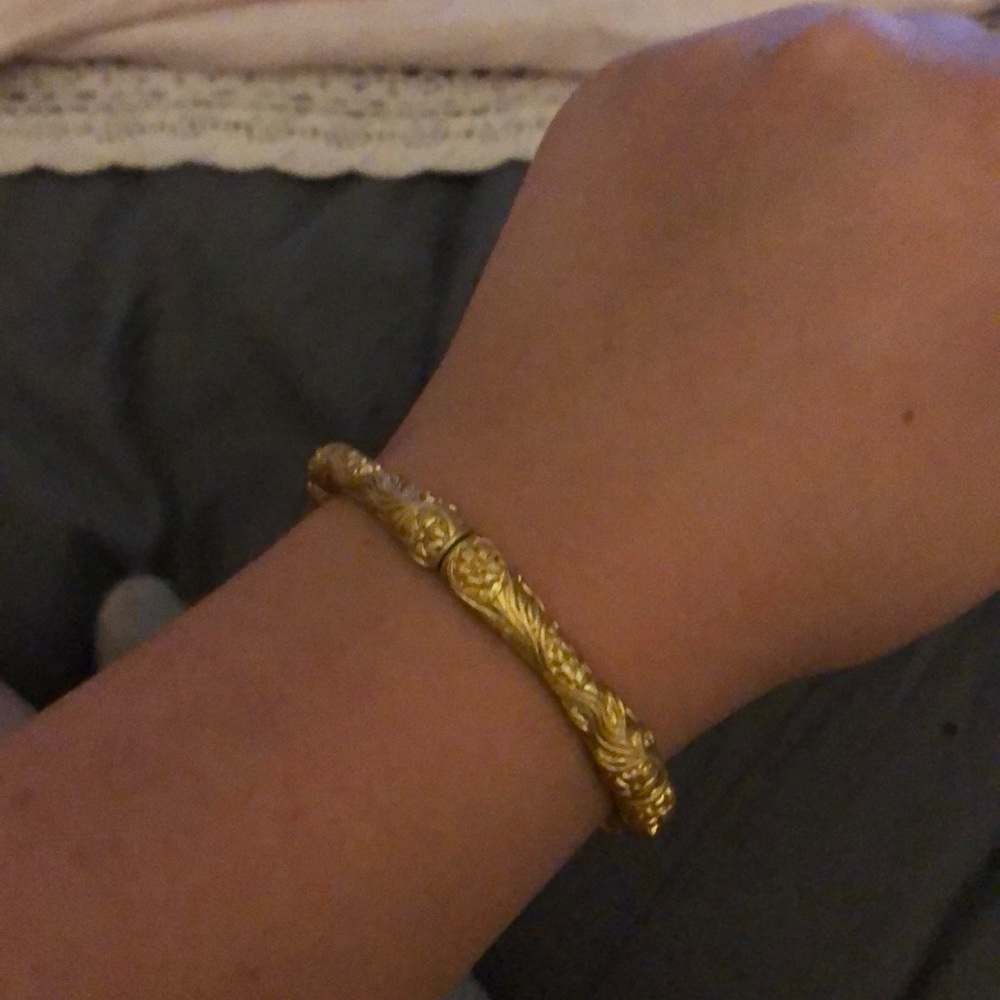 Gold bracelet